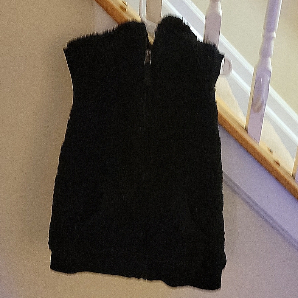 Fashion Black Sparkly Sweatshirt